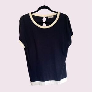 WEILL knit short sleeve shirt